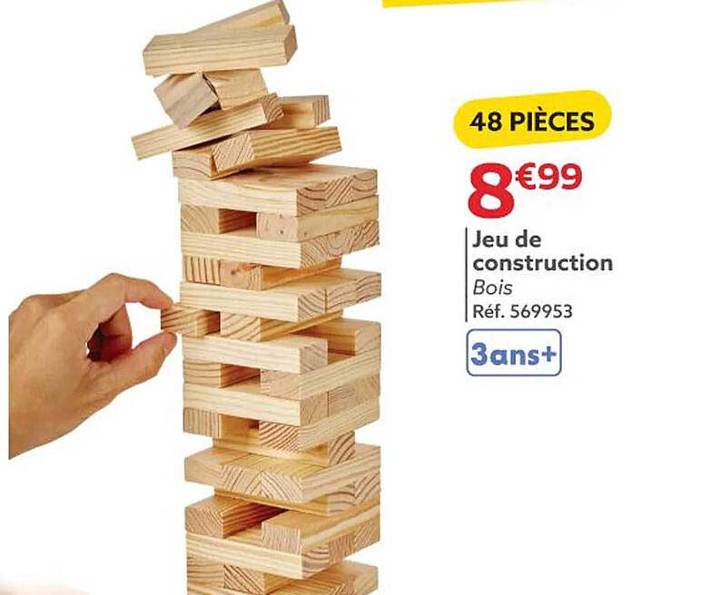 Jeu de construction Bois