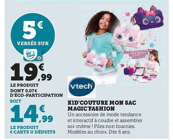 KID'COUTURE MON SAC MAGIC'FASHION