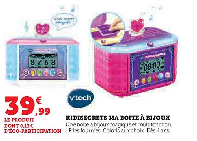 KIDISECRETS MA BOITE À BIJOUX