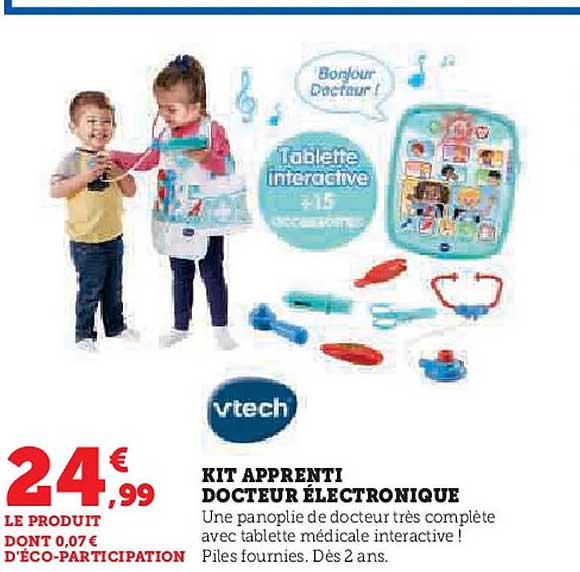 KIT APPRENTI DOCTEUR ÉLECTRONIQUE