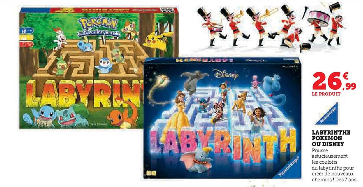 LABYRINTHE POKEMON OU DISNEY