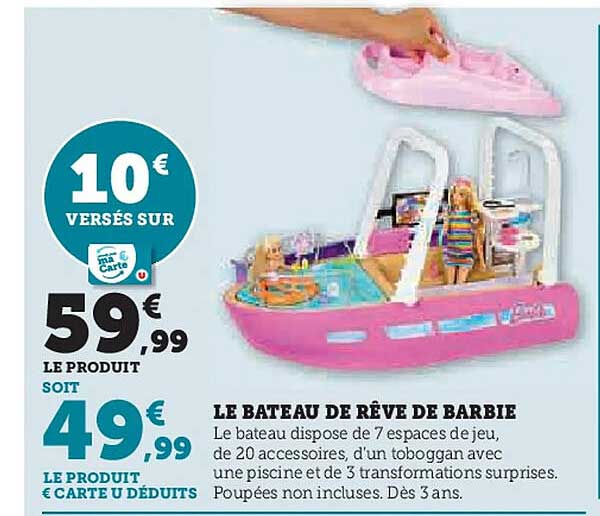 LE BATEAU DE RÊVE DE BARBIE