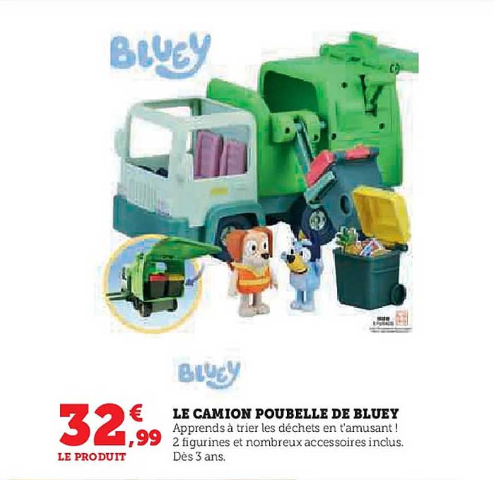 LE CAMION POUBELLE DE BLUEY