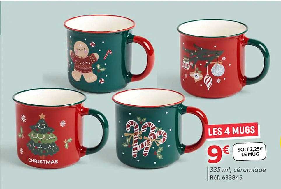 LES 4 MUGS