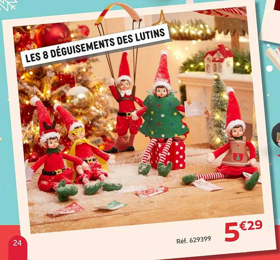 LES 8 DÉGUISEMENTS DES LUTINS