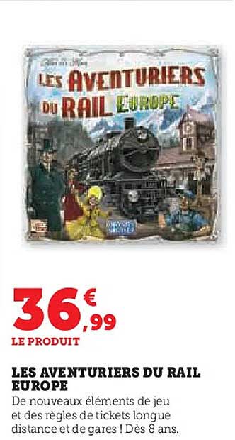 LES AVENTURIERS DU RAIL EUROPE