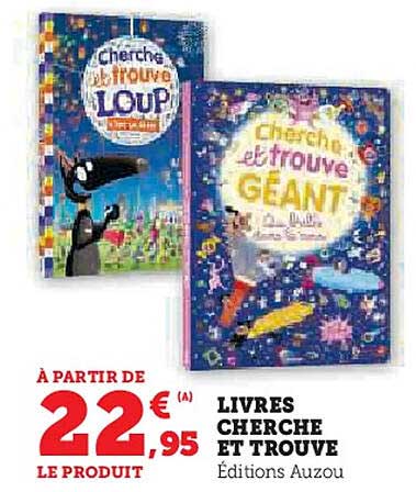 LIVRES CHERCHE ET TROUVE