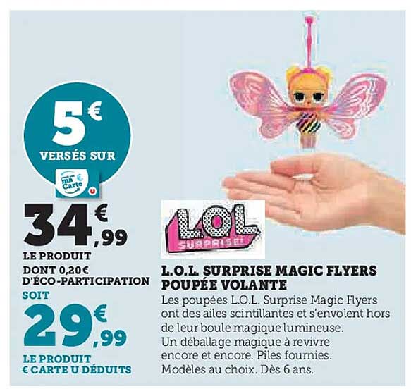 L.O.L. SURPRISE MAGIC FLYERS POUPEÉ VOLANTE