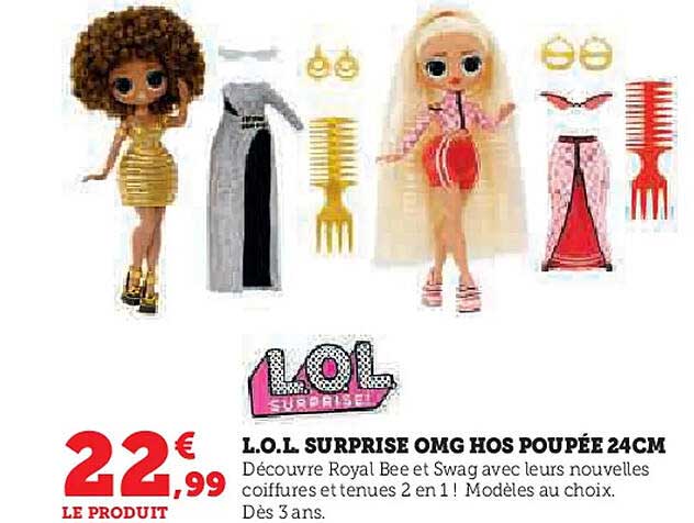 L.O.L. SURPRISE OMG HOS POUÉE 24CM