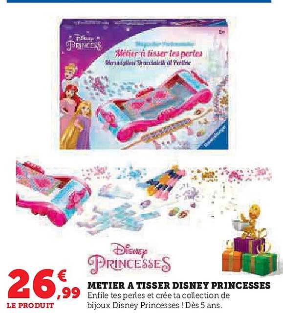 METIER À TISSER DISNEY PRINCESSES