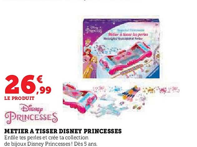 METIER A TISSER DISNEY PRINCESSES