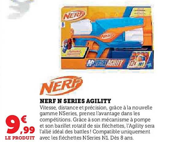 NERF N SERIES AGILITY