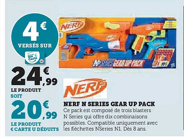 NERF N SERIES GEAR UP PACK