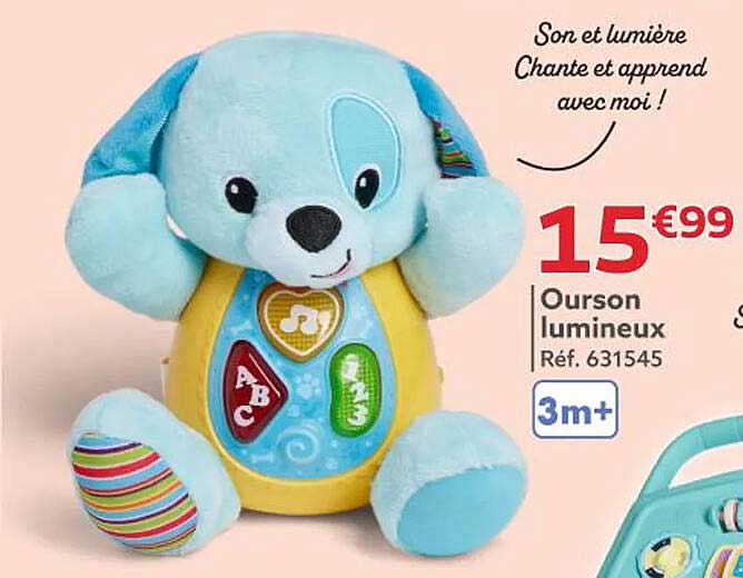 Ourson lumineux