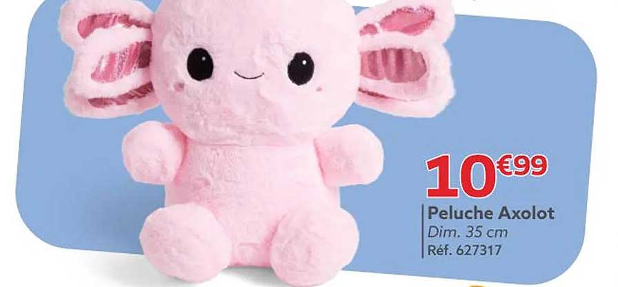 Peluche Axolot