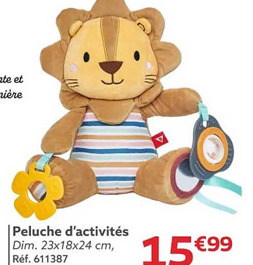 Peluche d'activités