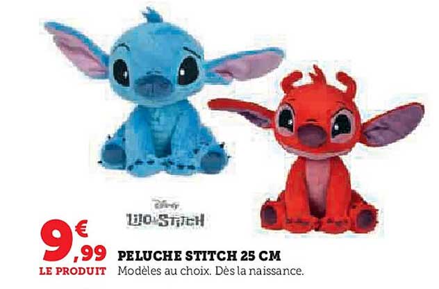 PELUCHE STITCH 25 CM