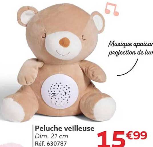 Peluche veilleuse