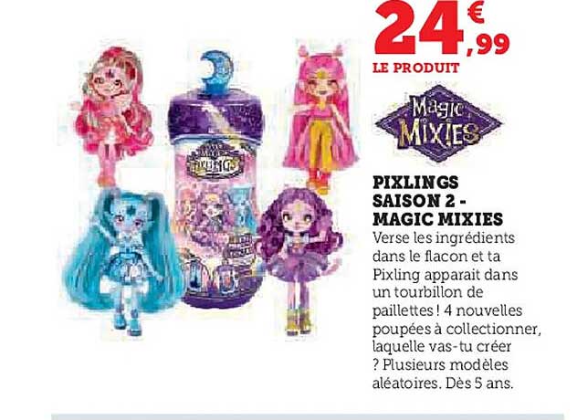 PIXLINGS SAISON 2 - MAGIC MIXIES