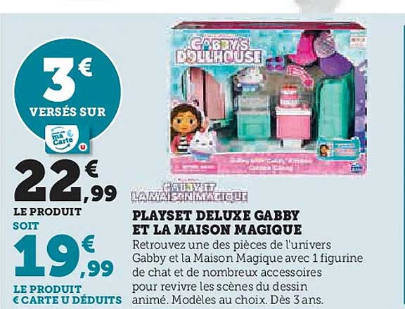 PLAYSET DELUXE GABBY ET LA MAISON MAGIQUE