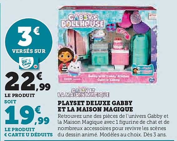 PLAYSET DELUXE GABBY ET LA MAISON MAGIQUE