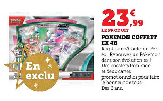 POKEMON COFFRET EX 4B