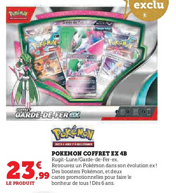 POKEMON COFFRET EX 4B