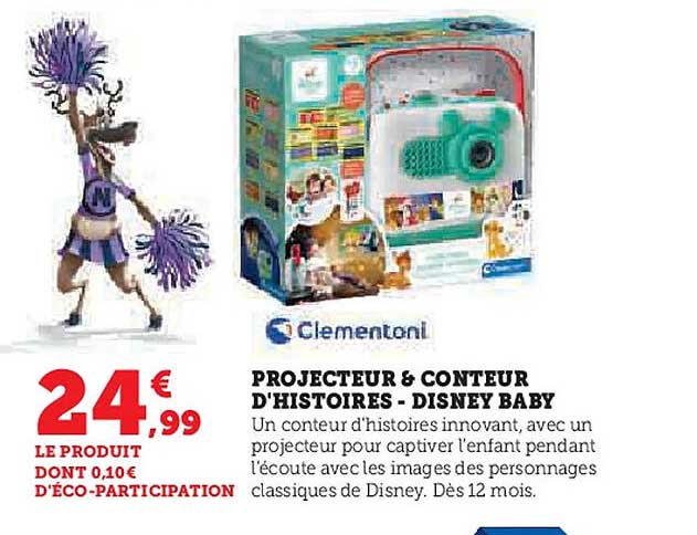 PROJECTEUR & CONTEUR D'HISTOIRES - DISNEY BABY