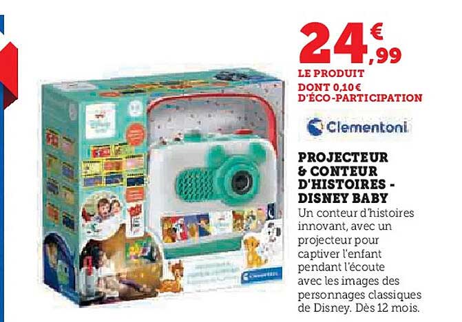 PROJECTEUR & CONTEUR D'HISTOIRES - DISNEY BABY