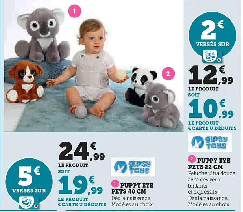 PUPPY EYE PETS 40 CM