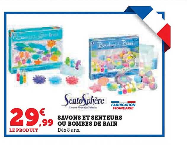 SAVONS ET SENTEUR OU BOMBES DE BAIN