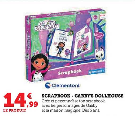 SCRAPBOOK - GABBY'S DOLLHOUSE