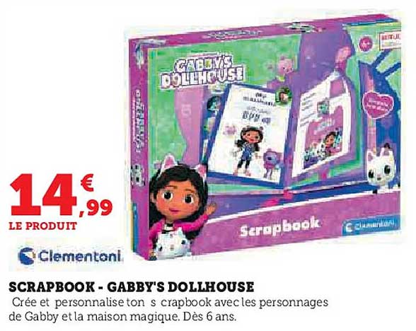 SCRAPBOOK - GABBY'S DOLLHOUSE