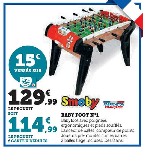 Smoby BABY FOOT N°1