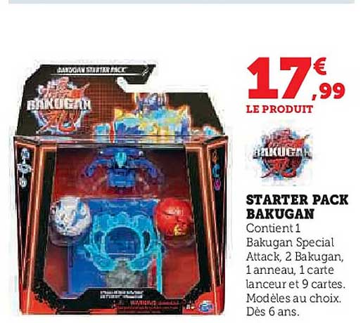 STARTER PACK BAKUGAN