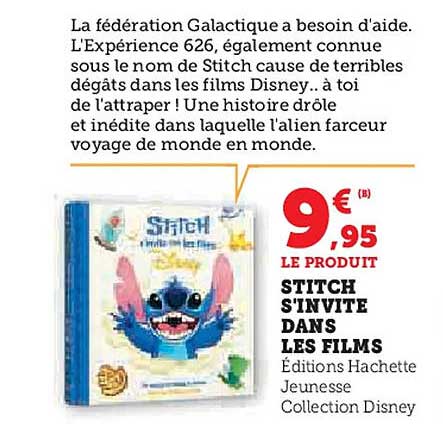 Stitch s'invite dans les films