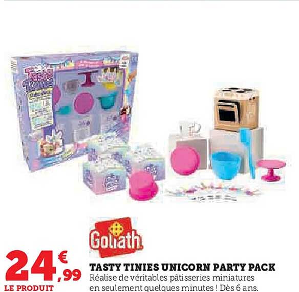 TASTY TINIES UNICORN PARTY PACK