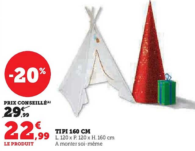 TIPI 160 CM