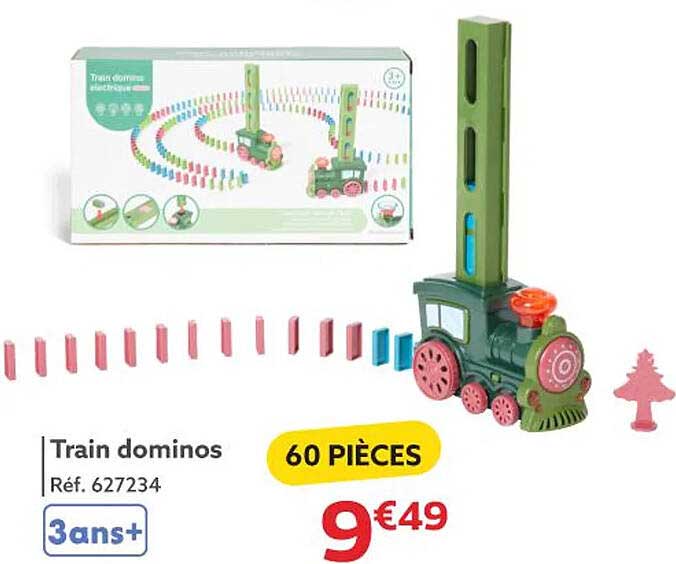 Train dominos