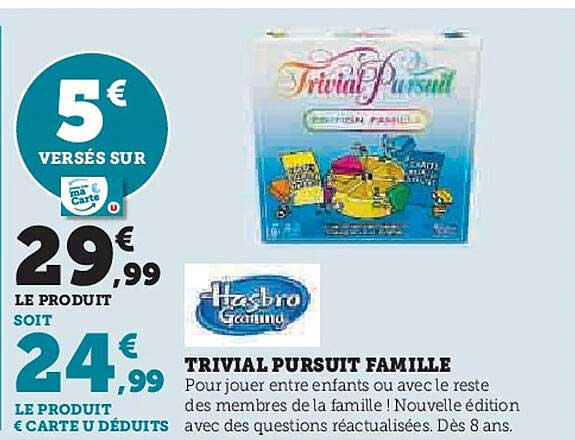 TRIVIAL PURSUIT FAMILLE