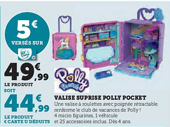 VALISE SURPRISE POLLY POCKET