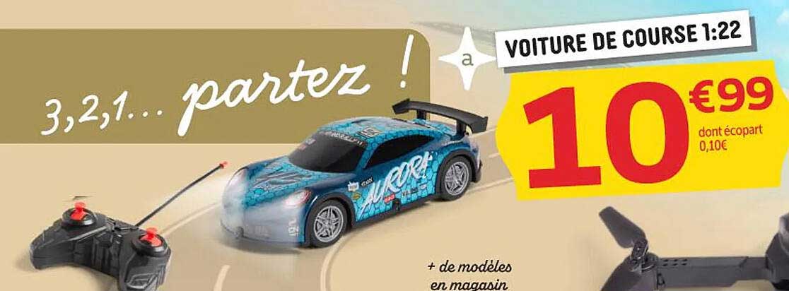 VOITURE DE COURSE 1:22