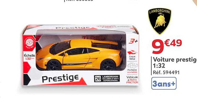 Voiture prestige 1:32