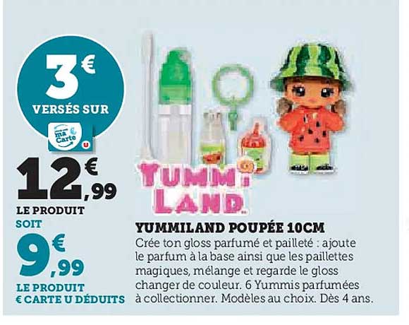 YUMMILAND POUPÉE 10CM