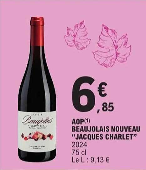 AOP BEAUJOLAIS NOUVEAU "JACQUES CHARLET"