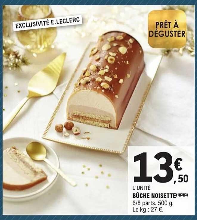 BÛCHE NOISETTE