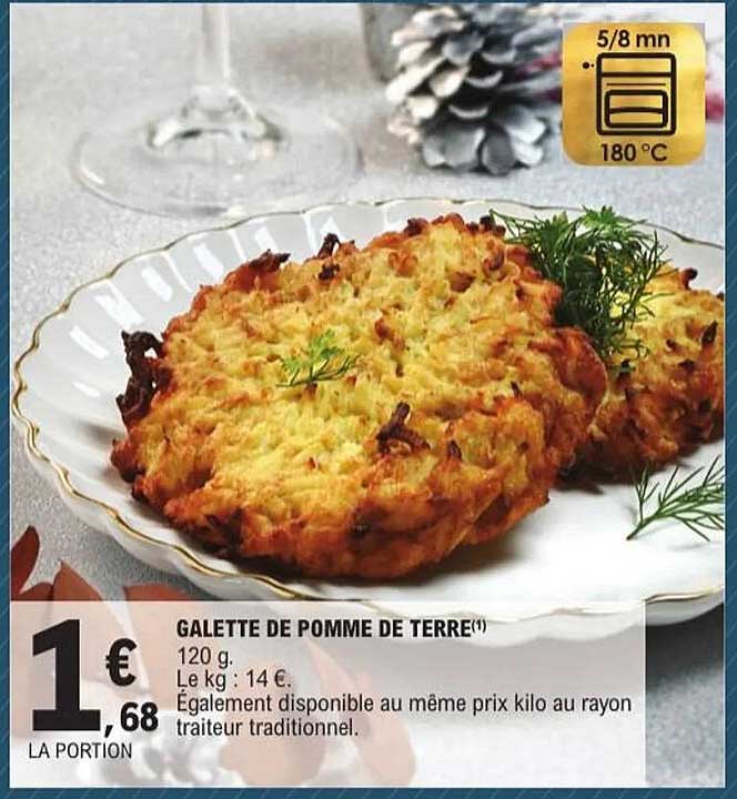 GALETTE DE POMME DE TERRE