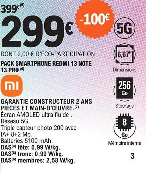 PACK SMARTPHONE REDMI 13 NOTE 13 PRO