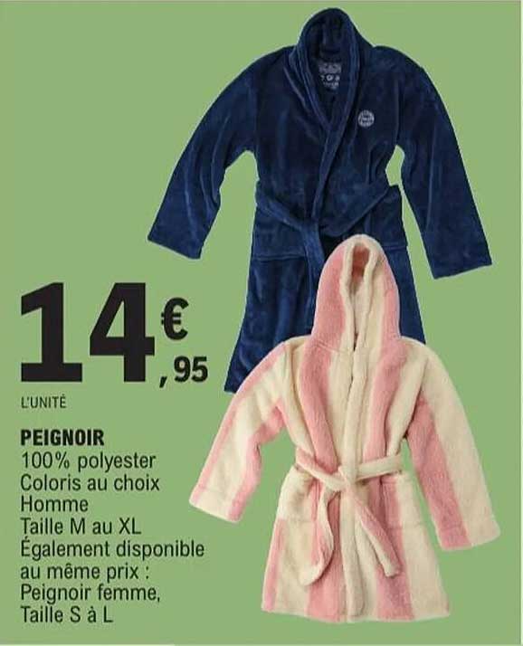 Peignoir enfant leclerc best sale