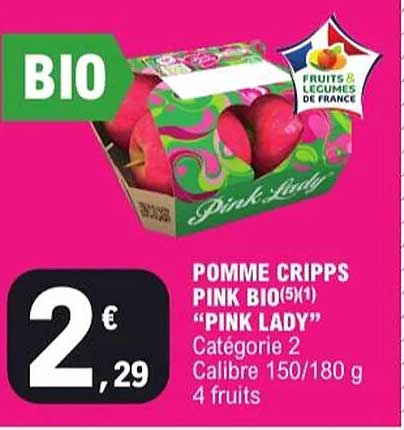 POMME CRIPPS PINK BIO(5*)(1) "PINK LADY"